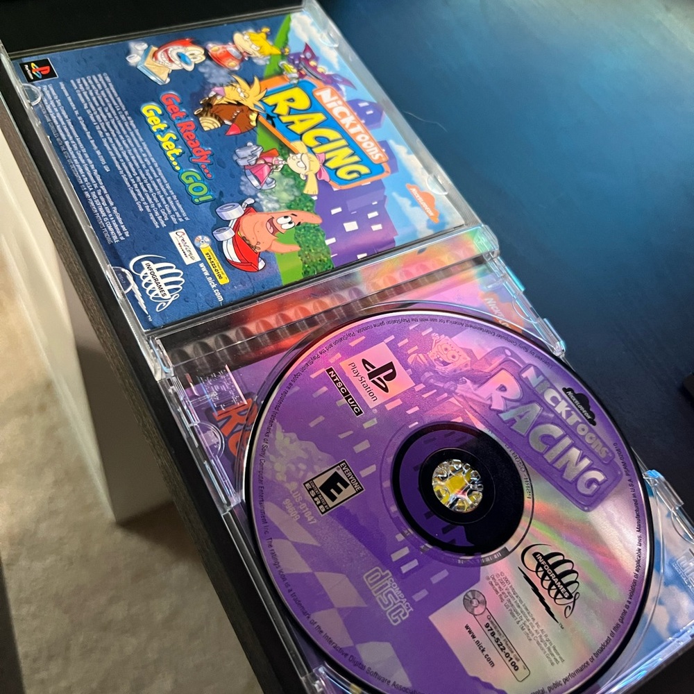 nicktoons racing playstation game